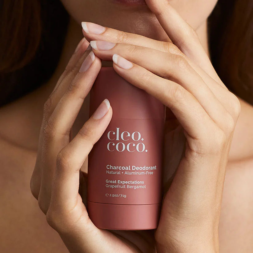 CLE0+COCO | CHARCOAL DEODORANT Great Expectations Grapefruit Bergamot