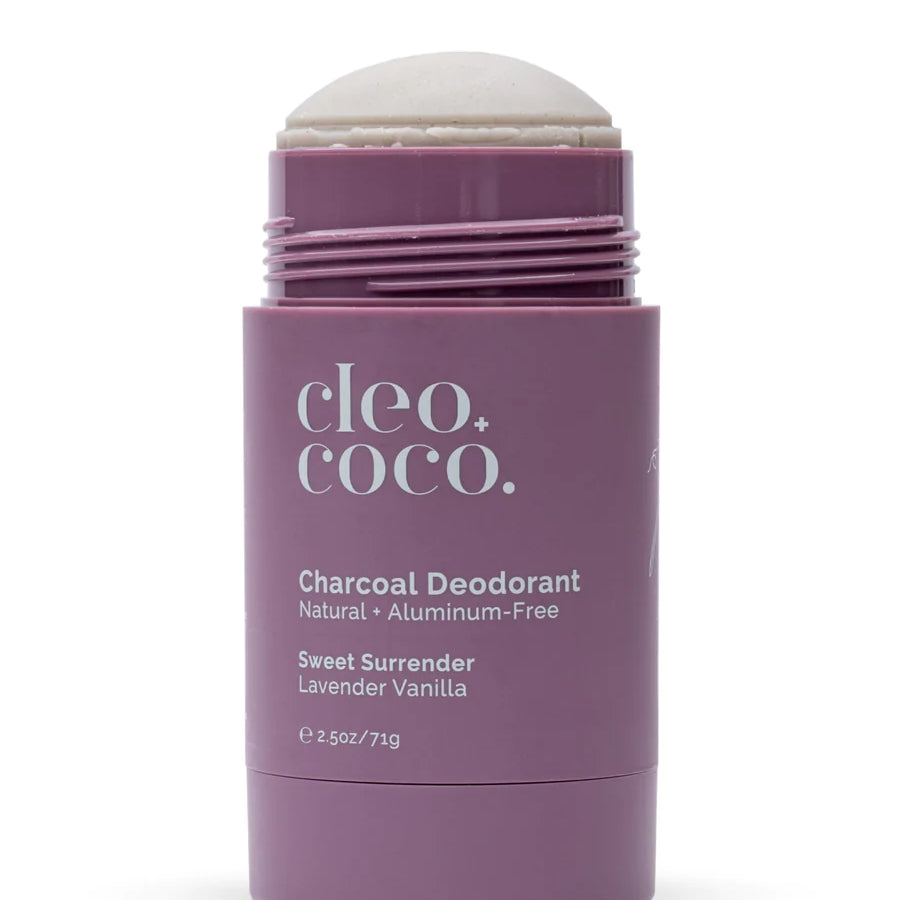 CLE0+COCO | CHARCOAL DEODORANT Sweet Surrender Lavender Vanilla