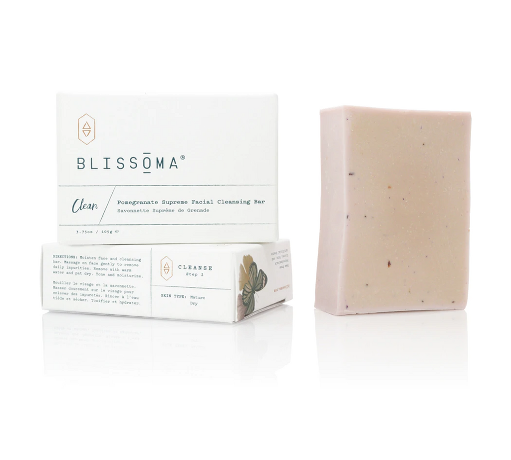 Blissoma Clean – Pomegranate Supreme Facial Cleansing Bar