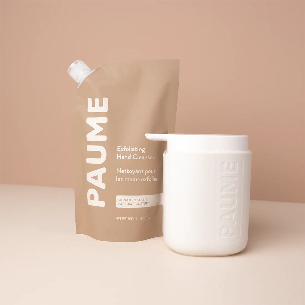 PAUME Exfoliating Hand Cleanser Pump + Refill Kit