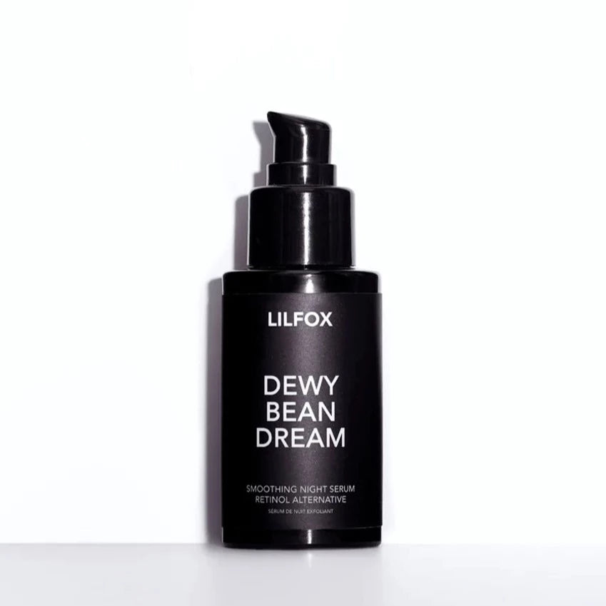 LILFOX Dewy Bean Dream Smoothing Night Serum + Retinol Alternative