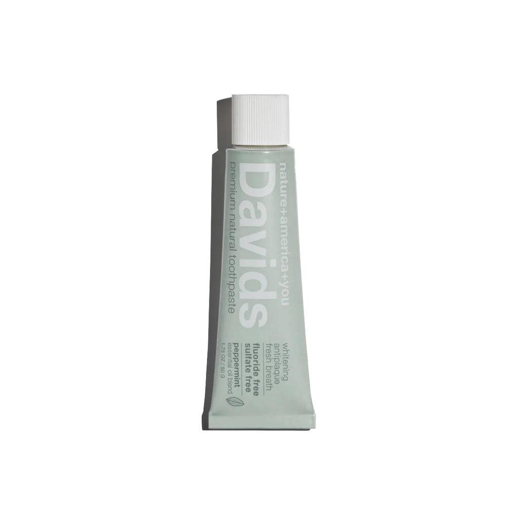 Davids Premium Natural Toothpaste • Peppermint Travel