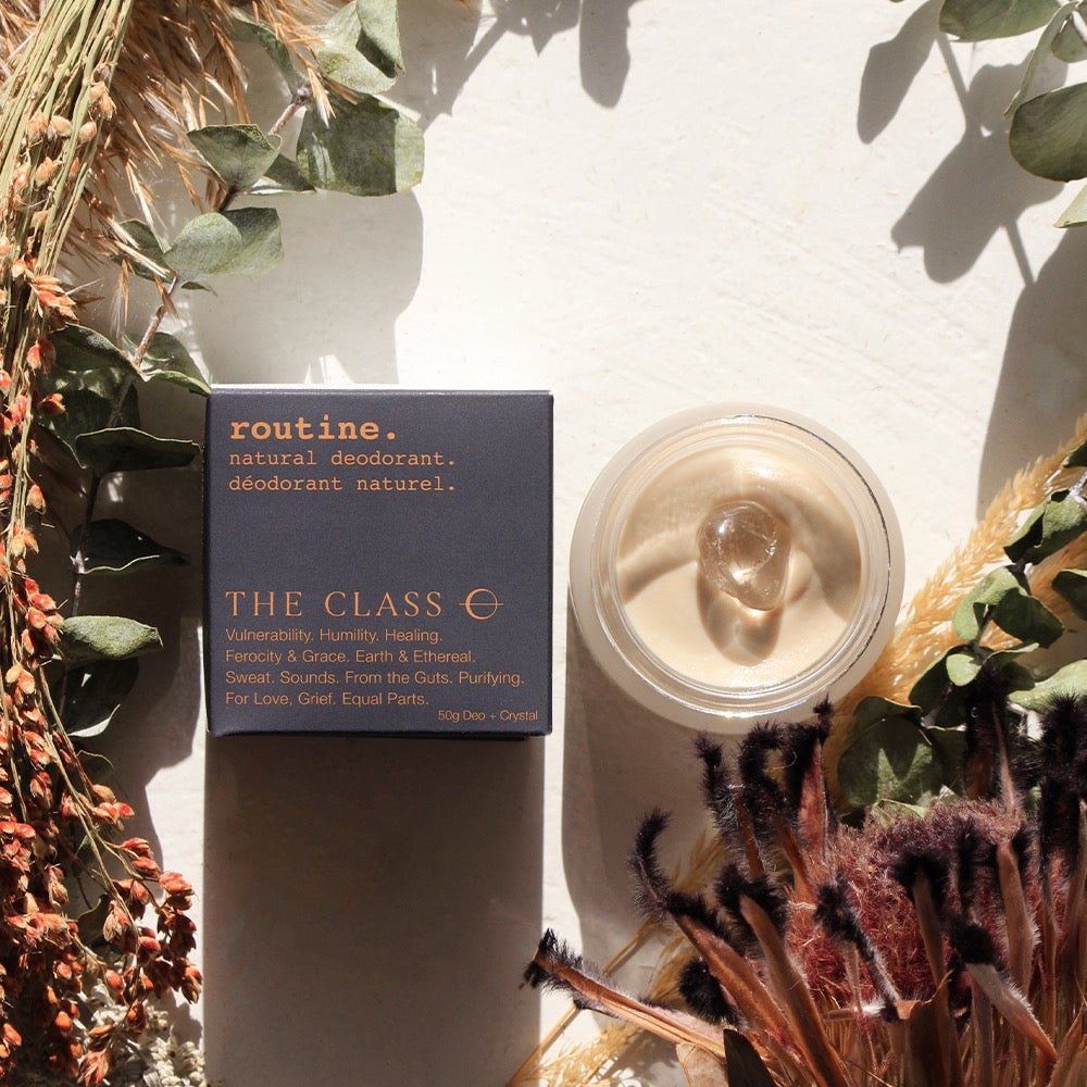 Routine Natural Deodorant The Class Crystal Charged Luxury Scent