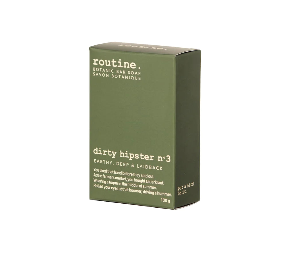 Routine | Dirty Hipster No. 3 Bar Soap