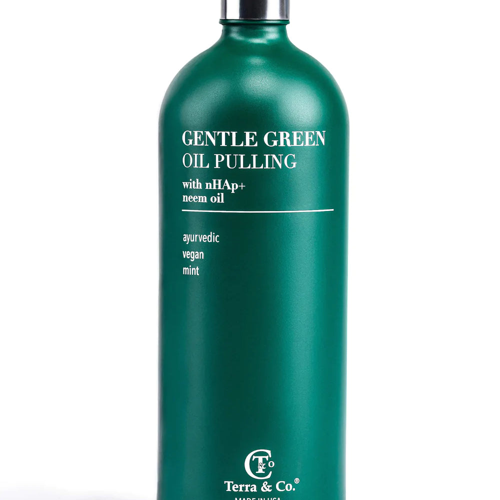 Terra & Co. | Gentle Green Oil Pulling + Hydroxyapatite