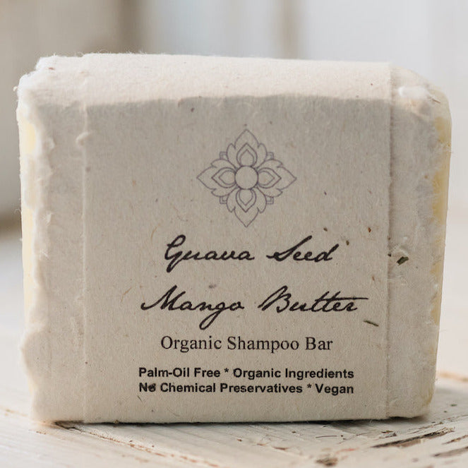 Guava Seed Mango Butter Organic Shampoo Bar