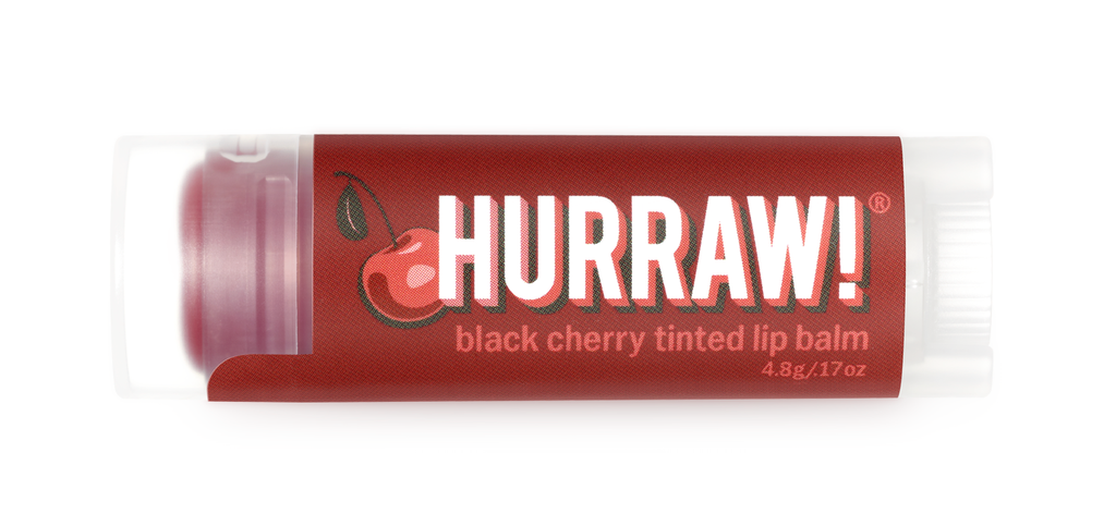 Hurraw! | Black Cherry Tinted Lip Balm