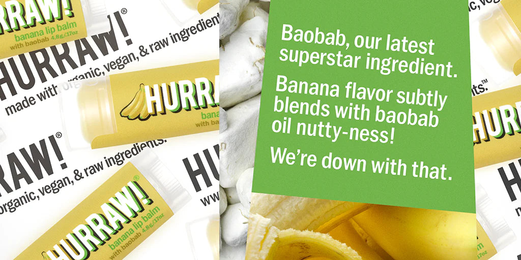Hurraw! | Banana Lip Balm