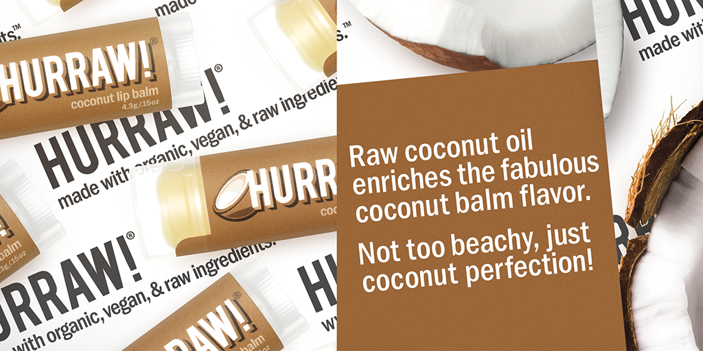 Hurraw! | Coconut Lip Balm