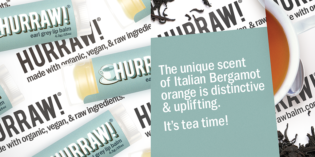 Hurraw! | Earl Grey Lip Balm