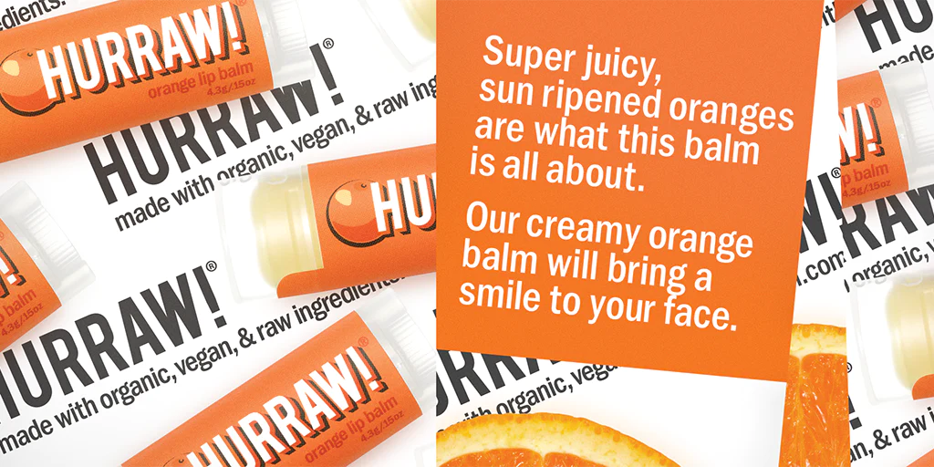 Hurraw! | Orange Lip Balm