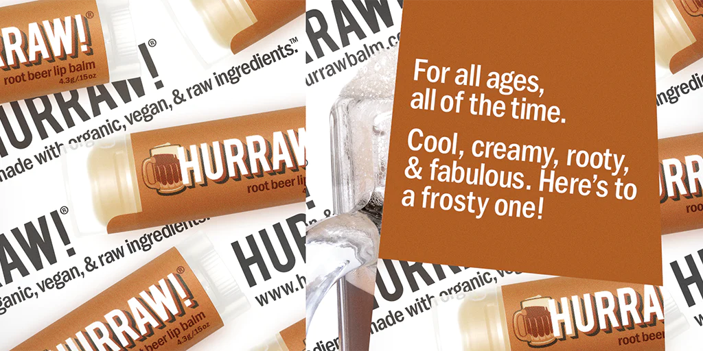 Hurraw Root Beer Lip Balm