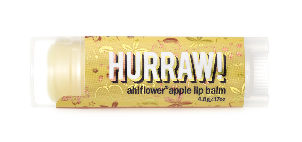Hurraw! | Ahiflower Apple Lip Balm