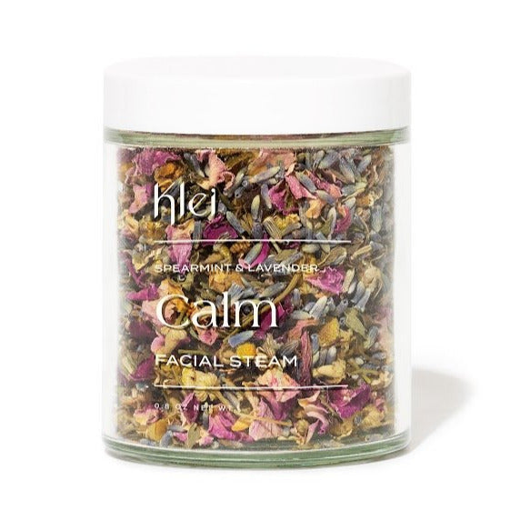 KLEI Beauty CALM Spearmint & Lavender Floral Facial Steam