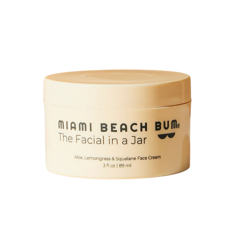 Miami Beach Bum Facial In A Jar Face Cream