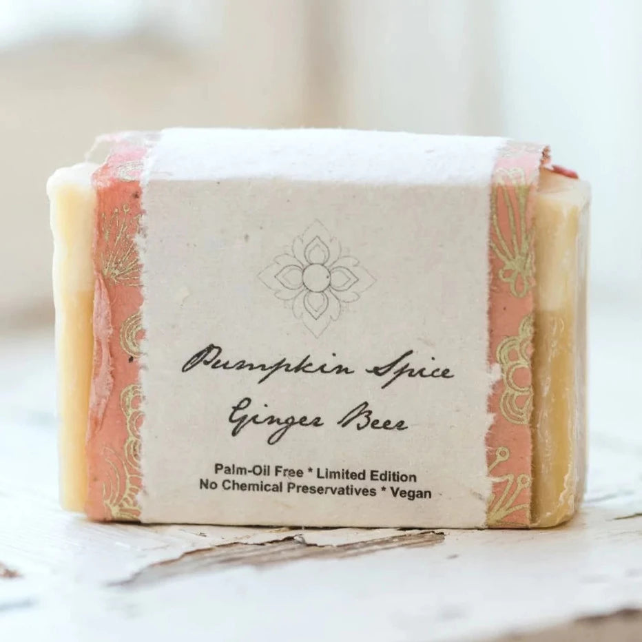 Unearth Malee Limited Edition Pumpkin Spice Ginger Beer Soap