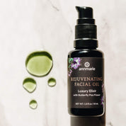 Annmarie Rejuvenating Facial Oil soothes, softens, and rejuvenates