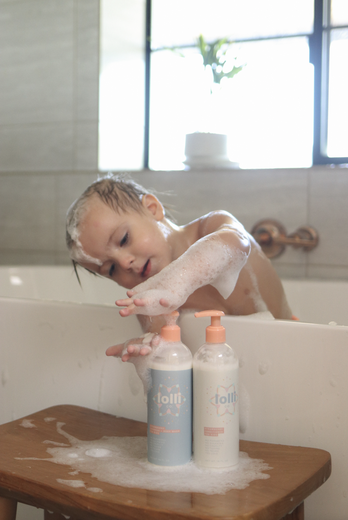 Lolli Co. Strawberry Shampoo + Conditioner for Kids