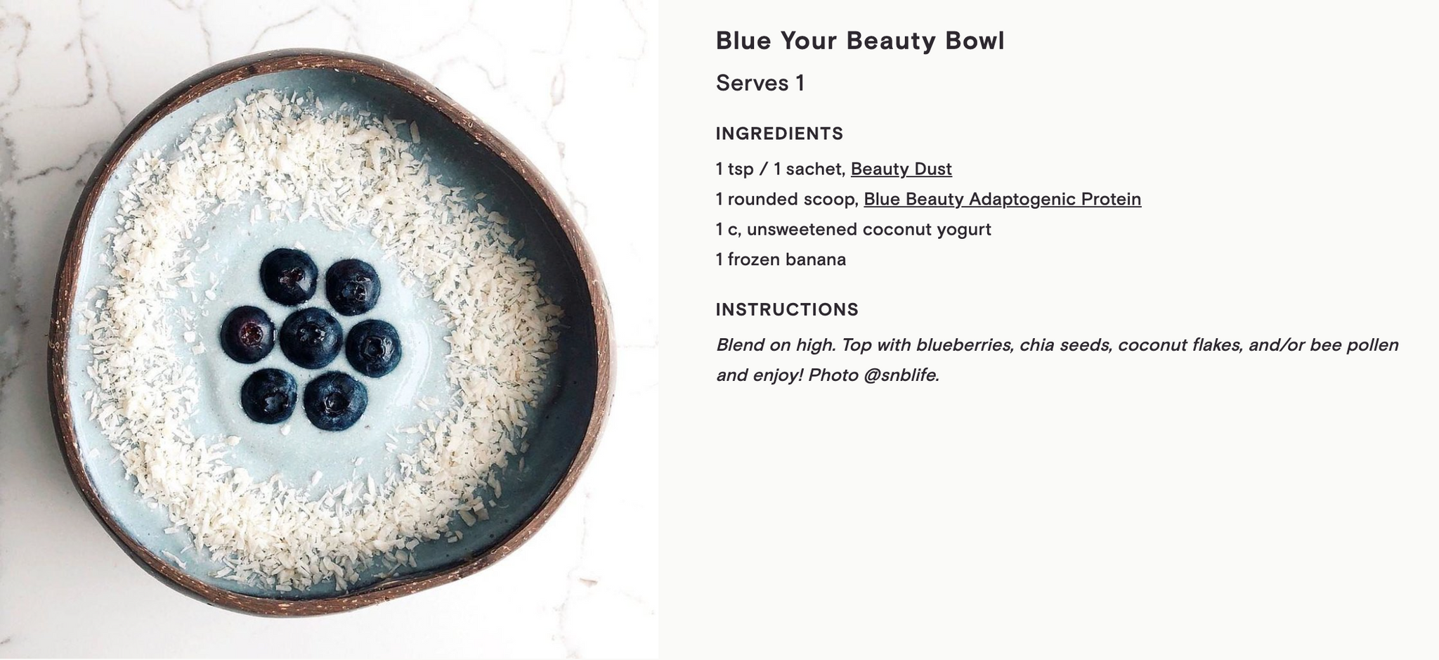 Moon Juice Beauty Dust Recipe | Blue Your Beauty Bowl