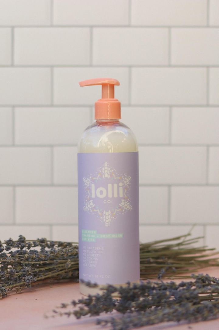 Lolli Co Lavender Shampoo + Body Wash