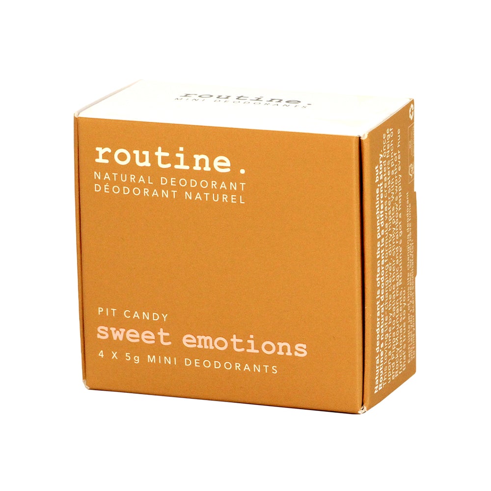 Routine Deodorant Sweet Emotions Minis Kit
