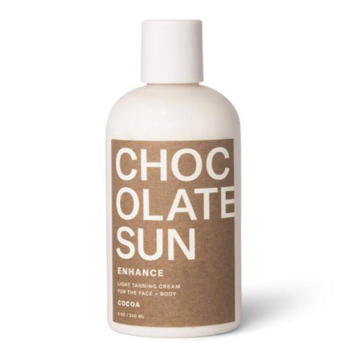 Chocolate Sun Enhance Light Tanning Cream C for the Face & Body