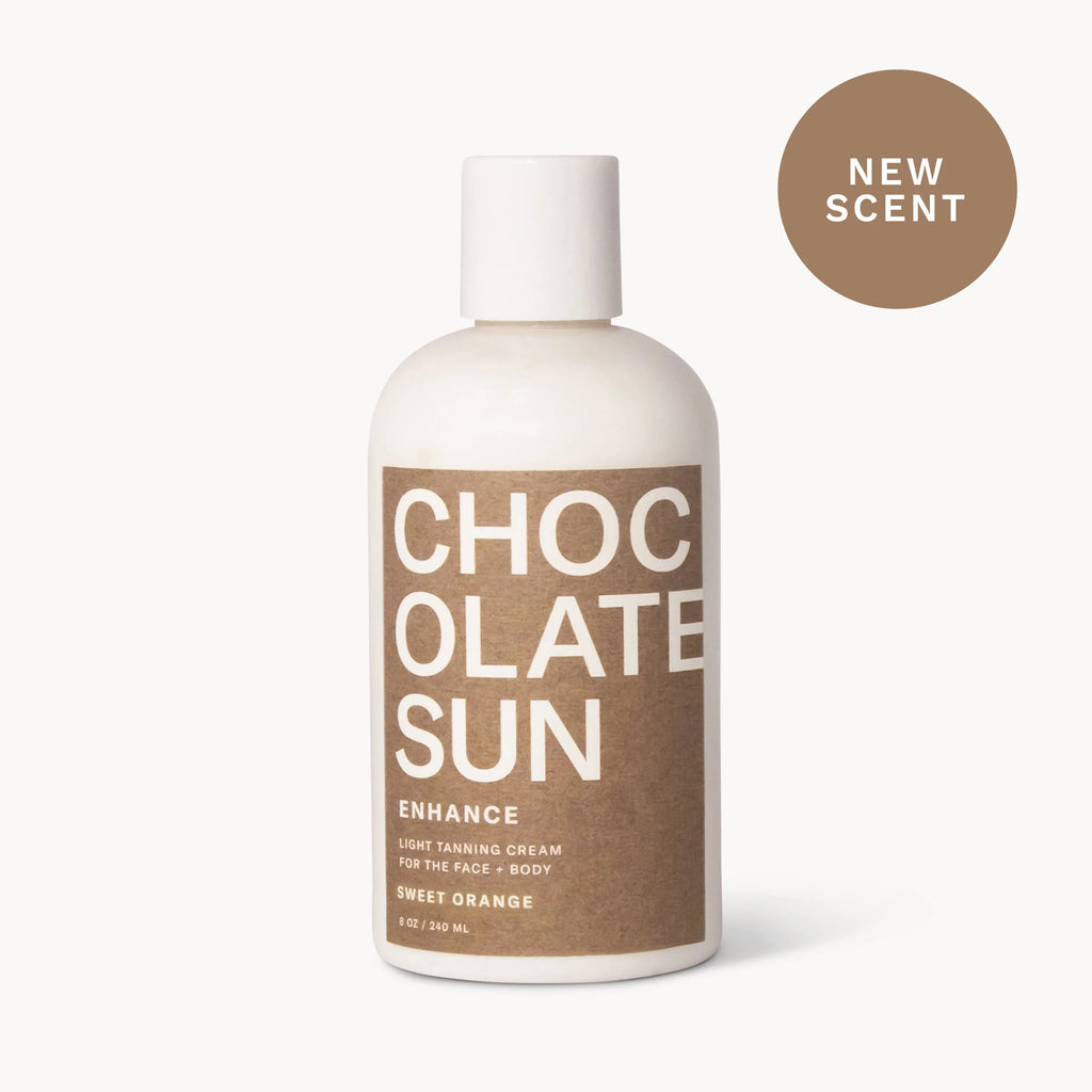 Chocolate Sun Light Tanning Cream for Face & Body Sweet Orange