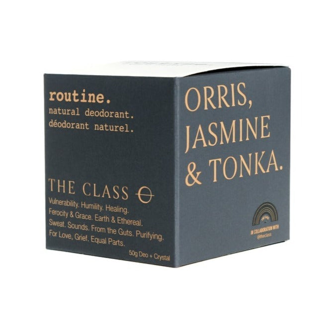 Routine Natural Deodorant The Class Crystal Charged Luxury Scent