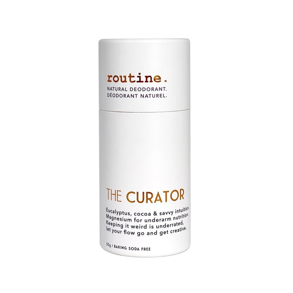 Routine | The Curator Deo Stick – Baking Soda Free