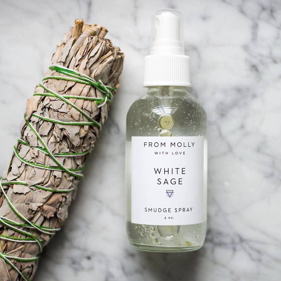 From Molly With Love White Sage Smudge Spray