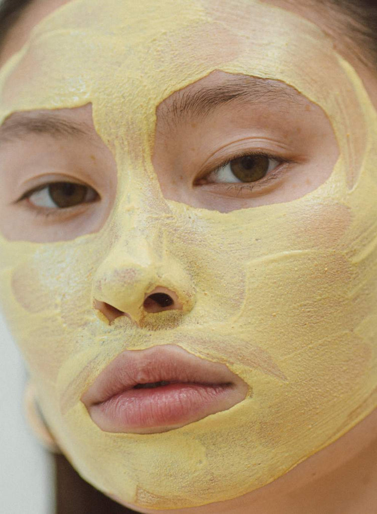 Yellow Beauty Glow Dust Facial Mask