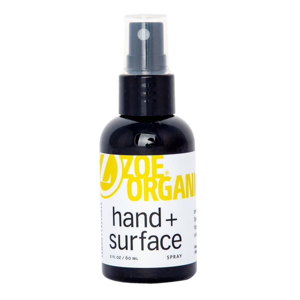 Zoe Organics Hand + Surface Spray: Lemon Lavender