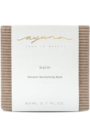 Ayuna | balm – Volcanic Revitalizing Mask Made Safe Certified