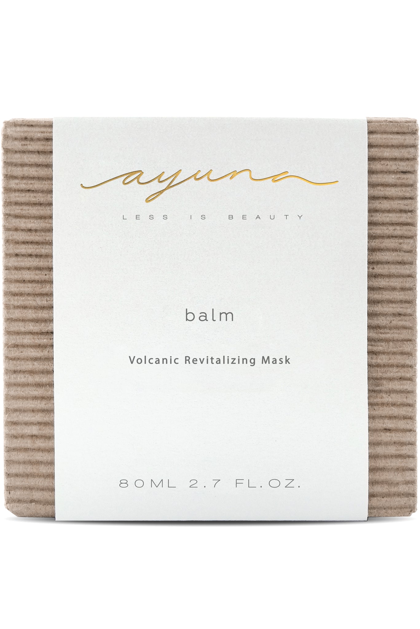 Ayuna | balm – Volcanic Revitalizing Mask Made Safe Certified