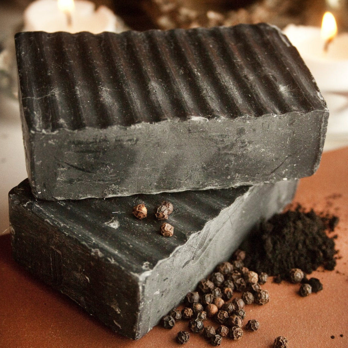 Unearth Malee Black Pepper Charcoal Detox Organic Soap