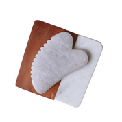 Blissoma Moonstone Notched Gua Sha Tool