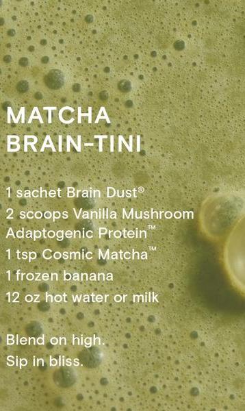 Moon Juice Brain Dust Recipe | Matcha Brain-Tini