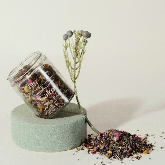KLEI Beauty CALM Spearmint & Lavender Floral Facial Steam