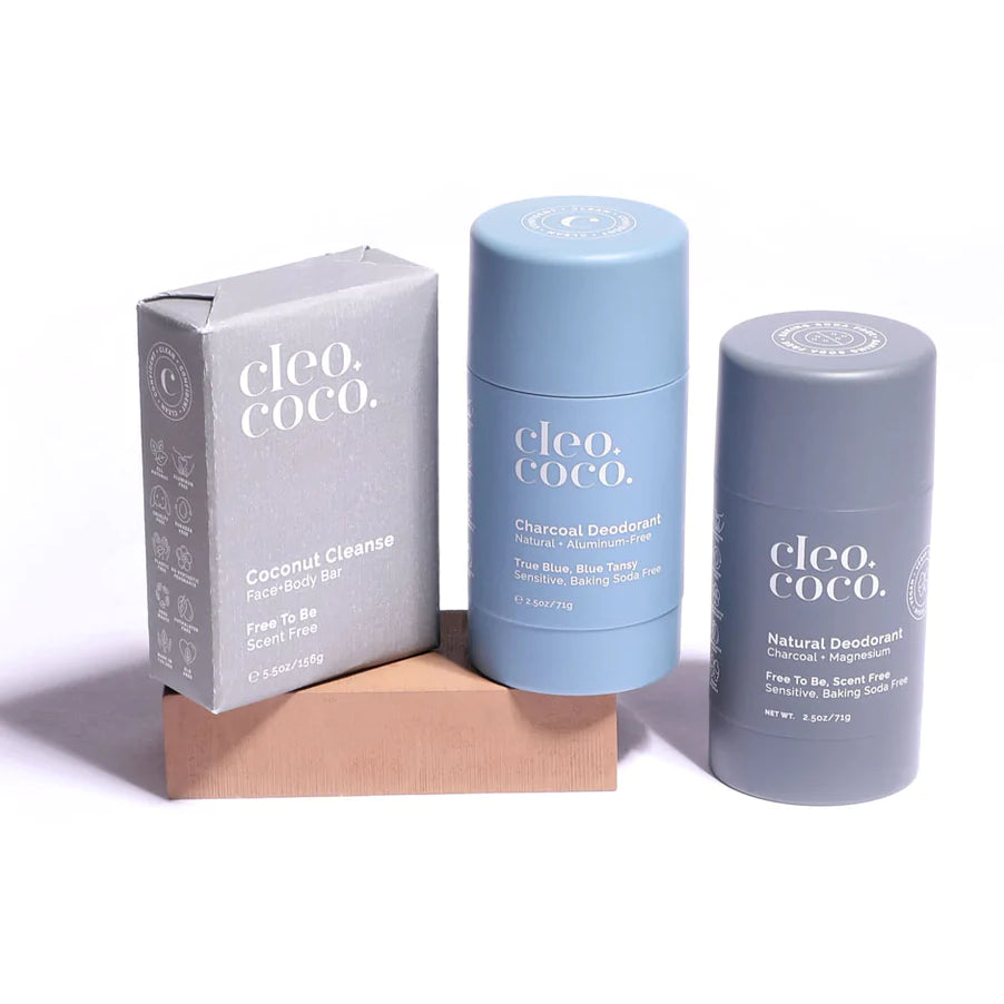 CLE0+COCO | SENSITIVE DEODORANT True Blue Blue Tansy
