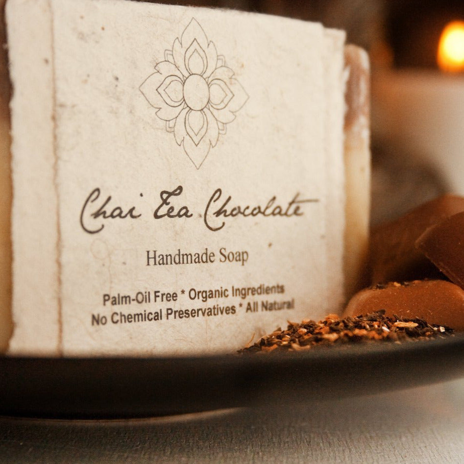 Unearth Male  Chai Tea Chocolate Organic Soap