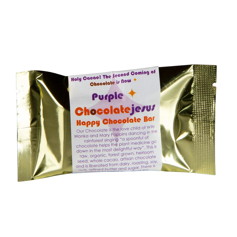 Purple Chocolate Jesus – Happy Chocolate Bar