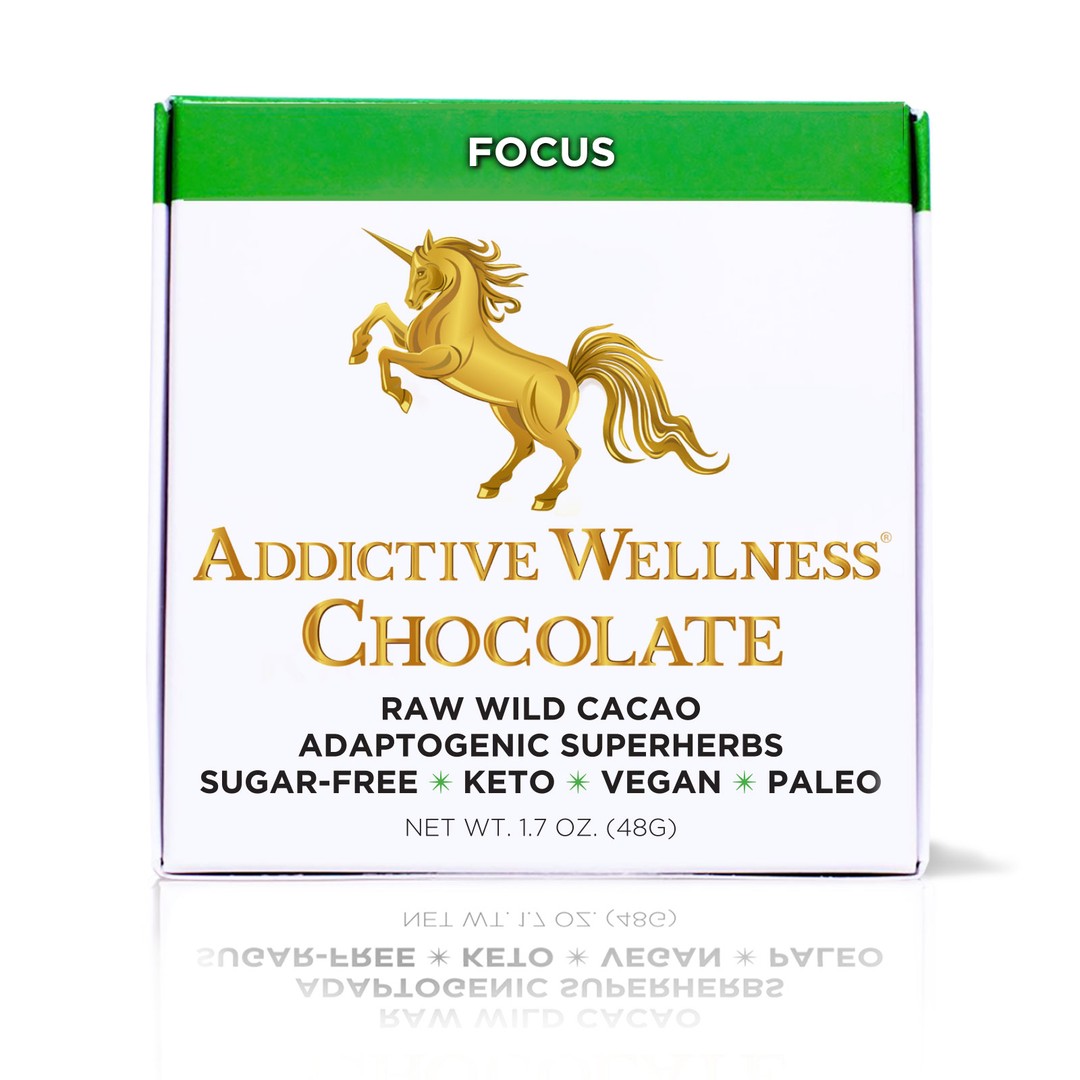 Addictive Wellness Focus Raw Chocolate