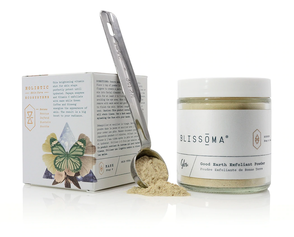  Blissoma Glow – Good Earth Exfoliant Powder