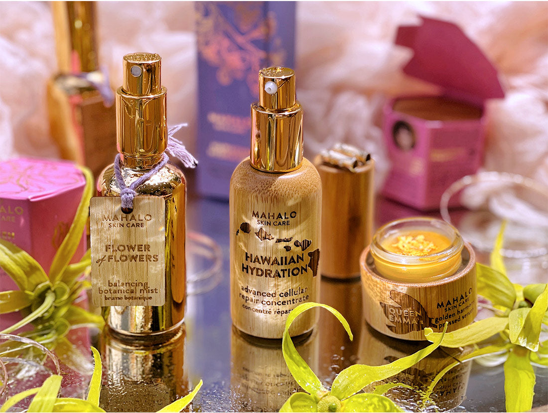 MAHALO Skin Care FLOWER of FLOWERS Balancing Botanical Mist