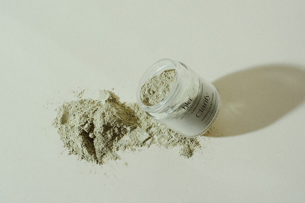 KLEI Beauty. CLARIFY Supergreens & Lavender Green Clay Mask