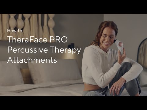 Therabody | TheraFace Pro | How To Video: Percussive Therapy