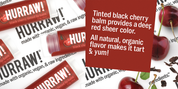 Hurraw! | Black Cherry Tinted Lip Balm