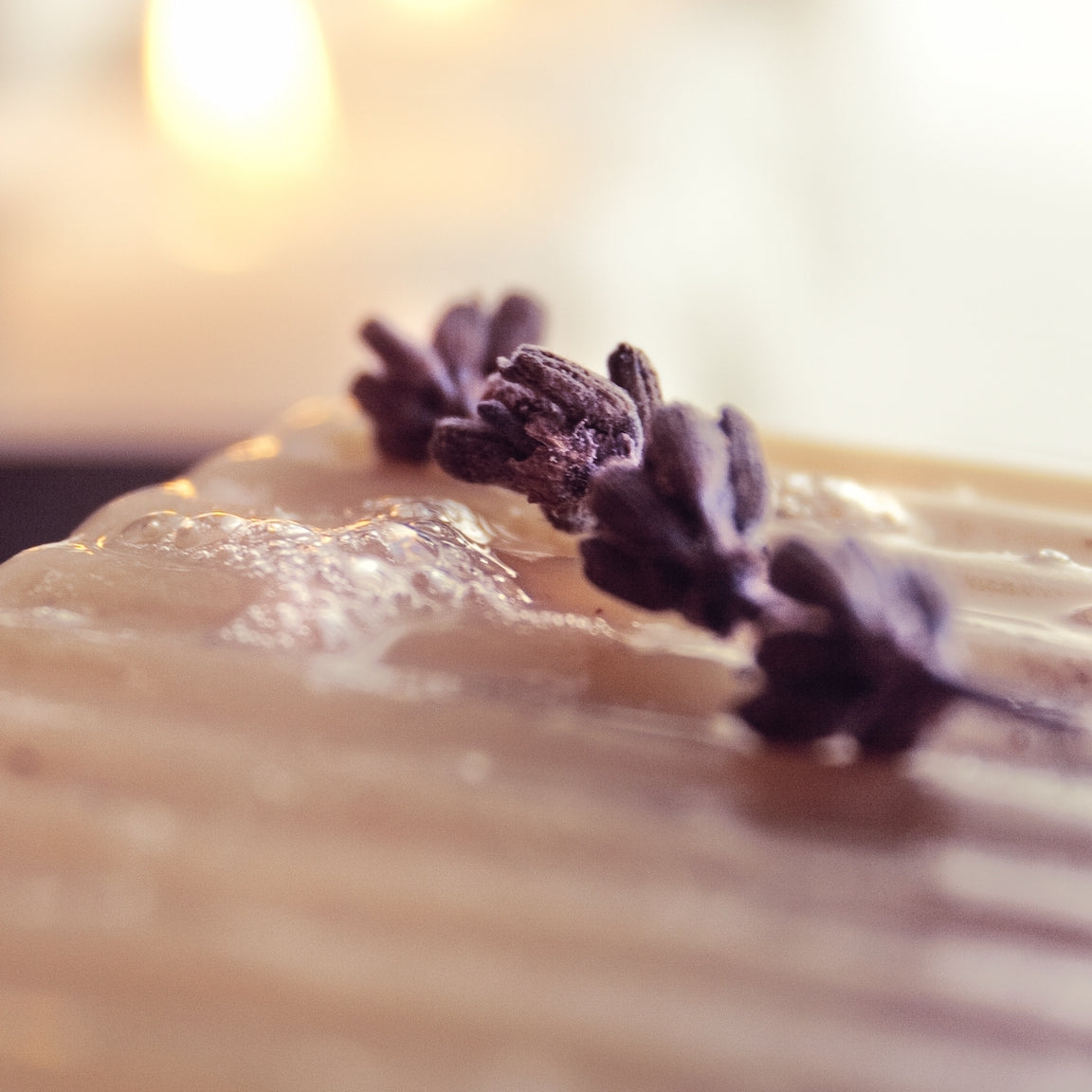 Unearth Malee Lavender Lotus Blossom Organic Bar Soap