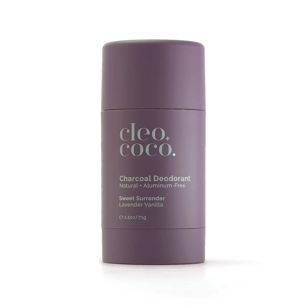 CLE0+COCO | CHARCOAL DEODORANT Sweet Surrender Lavender Vanilla
