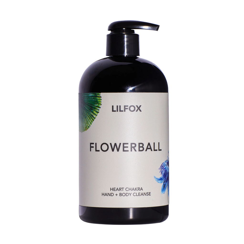 LILFOX FLOWERBALL Jasmine + Violet Leaf Hand + Body Cleanse